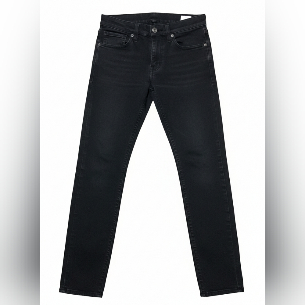 Signature by Levi Strauss Men's Dark Gray Straight Jeans